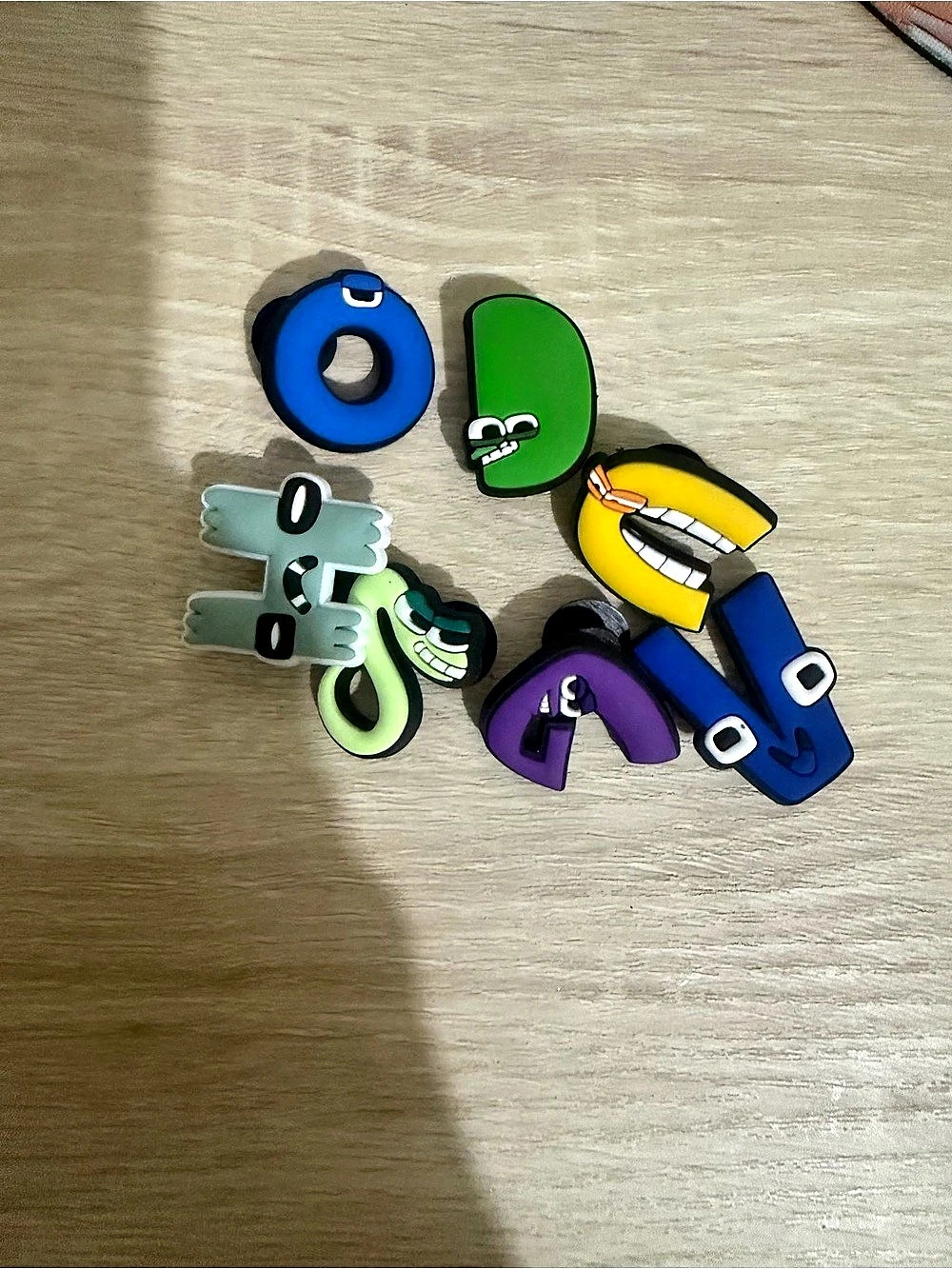 Colorful Shoe Charms Set